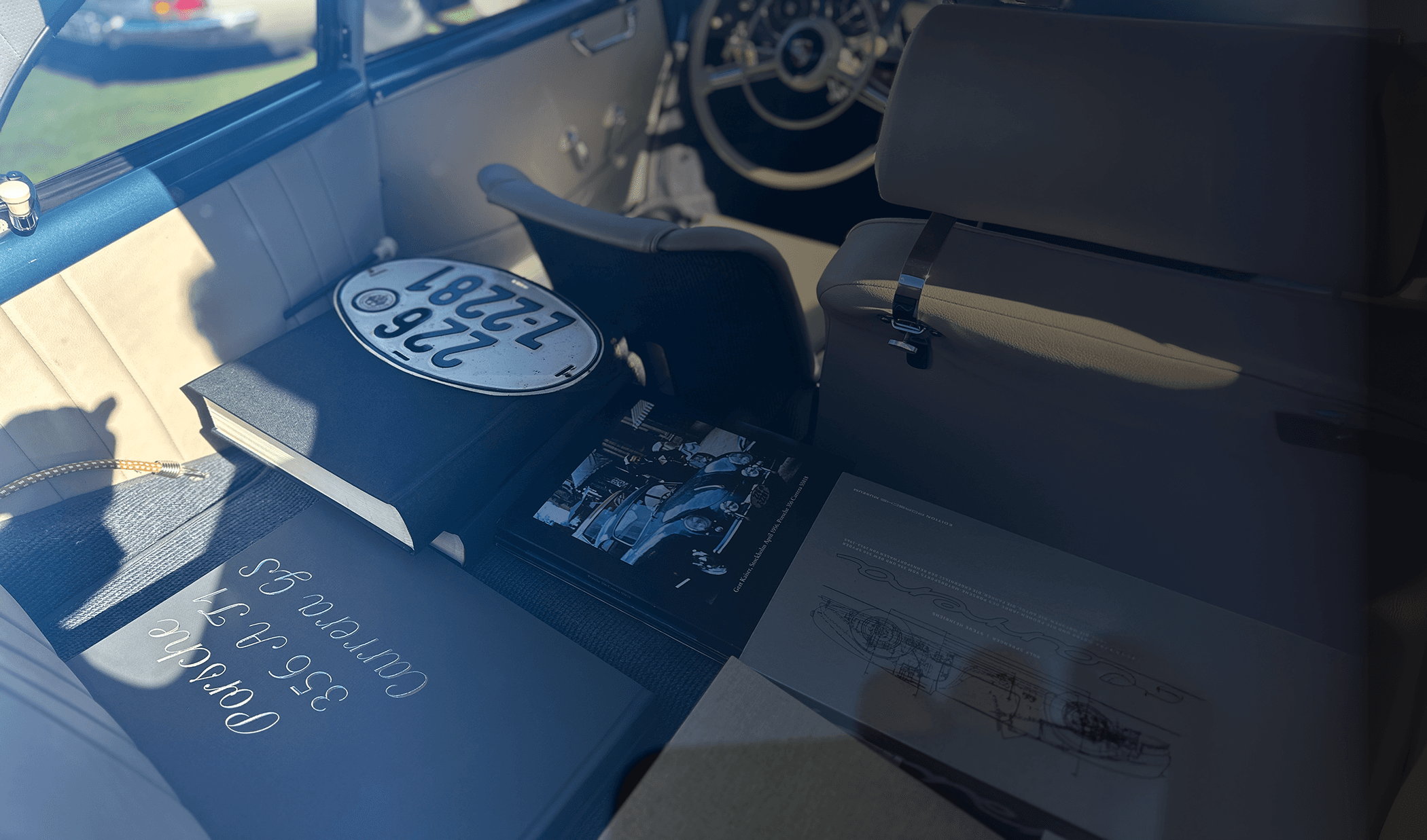 Classic car cockpit interior — the future is immersive